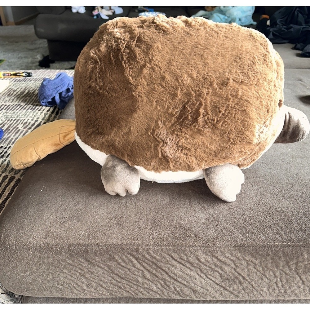 Squishable Platypus Plush Large Stuffed Animal Brown Cute Soft Toy - Picture 3 of 8